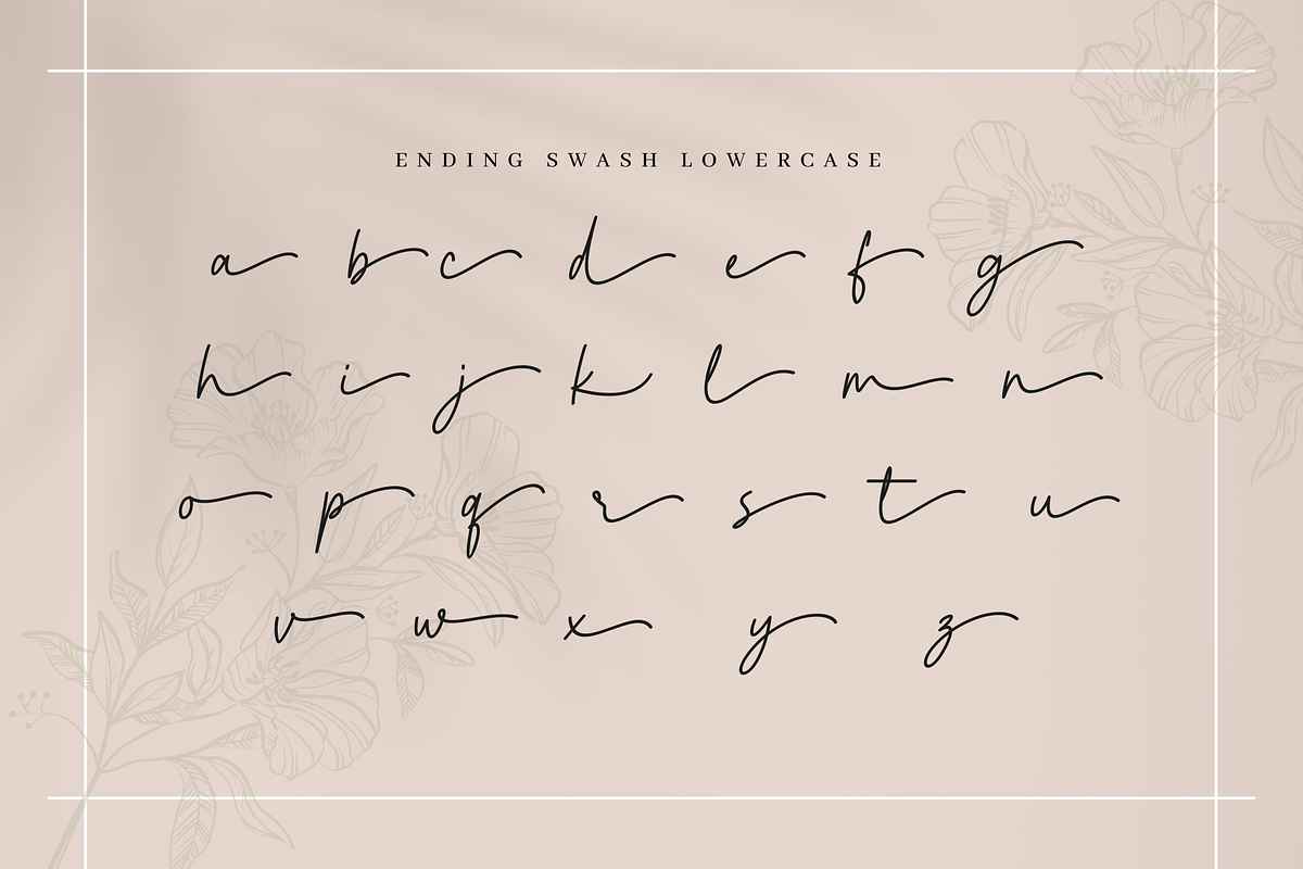 Hattinand - Monoline Font, a Script Font by Sronstudio (Photo 12 of 12)