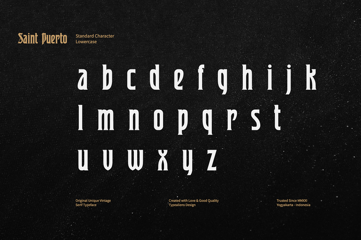Saint Puerto, a Serif Font by ilhamtaro (Photo 8 of 12)