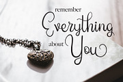 Sweety Amour Calligraphy Font, a Script Font by LetterJos (Thumbnail 2 of 8)
