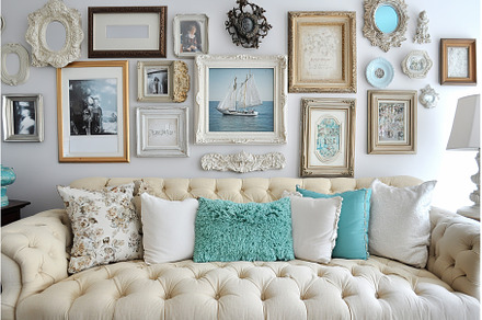 Gallery wall room inerior design, an Arts & Entertainment Photo by Lermont51