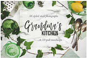 Grandma's Kitchen Photography Bundle, a Social Media Template by Ashley Alexandra Design (Thumbnail 2 of 12)