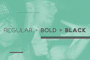 F. O. T. R. /family/, a Sans Serif Font by JAF 34 (Thumbnail 3 of 5)
