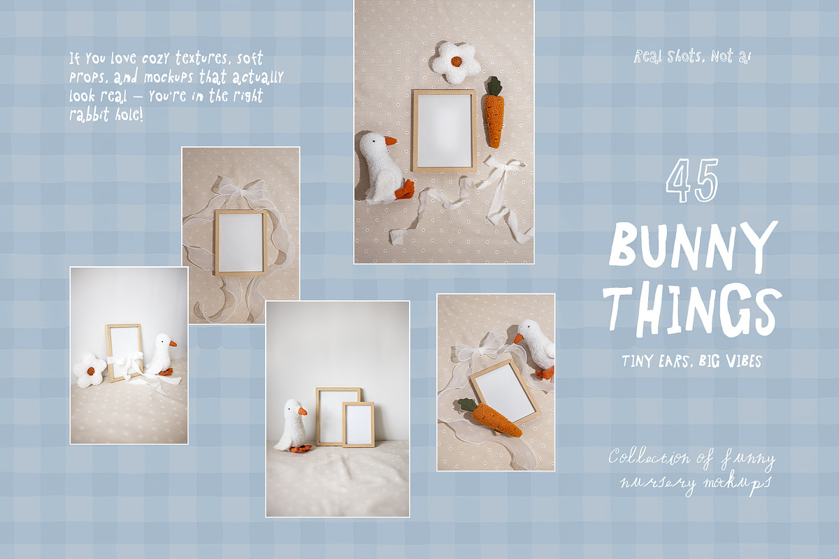 Bunny Things 45 Frame & Card Mockups, a Product Mockup by Muse Mockups (Photo 13 of 16)