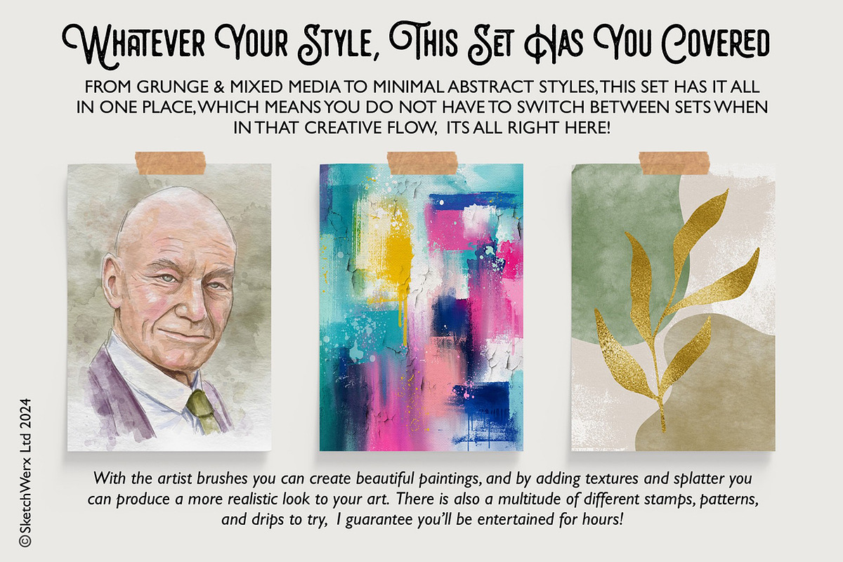 Absolute Art Studio for Procreate, a Brush Add-On by SketchWerx (Photo 4 of 13)