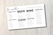 Food & Drink Menu Template, a Templates & Theme by iloveTemplate (Thumbnail 4 of 7)