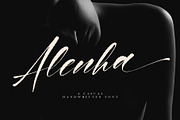 Alenha Casual Handwritten, a Script Font by pineungtype (Thumbnail 1 of 9)