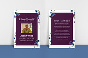 Funeral Program And Prayer Card, a Brochure Template by crazyOWL (Thumbnail 7 of 8)