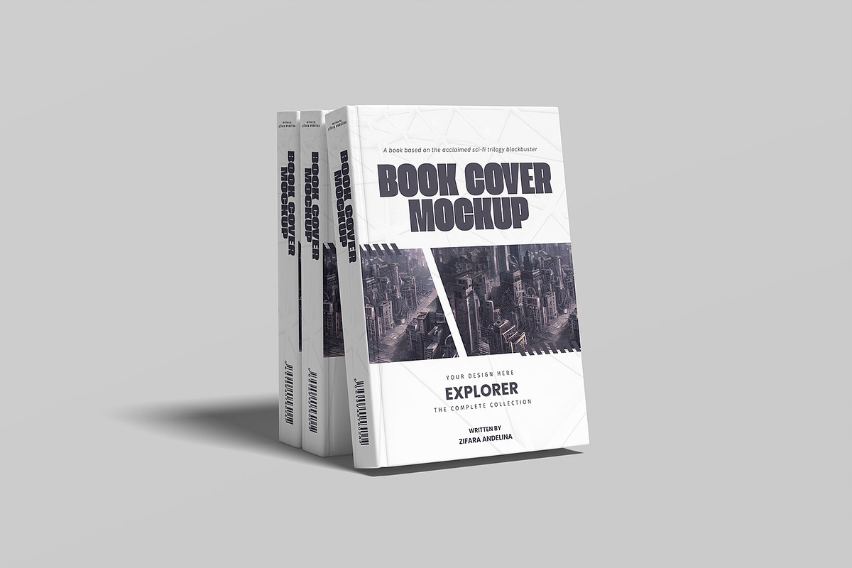 Proffesional Hardcover Book Mockup, a Books & Magazine Mockup by graphicsecond (Photo 2 of 6)