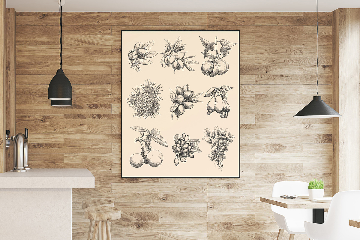 Hand Drawn Nuts set Vector, a Food Illustration by ON_lineart_store (Photo 4 of 11)