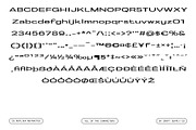 CS Replika Refracted, a Sans Serif Font by Craft Supply Co. (Thumbnail 8 of 8)