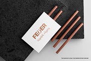 Feuer cuisine logo, a Branding & Logo Template by MuzaInspires (Thumbnail 2 of 2)