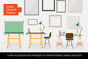 Art Supply Illustration Pack, a Work Illustration by Wingsart Studio (Thumbnail 4 of 12)