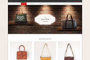 Wallshop Responsive Bootstrap Theme, a Bootstrap Template by IceTemplates (Thumbnail 1 of 3)
