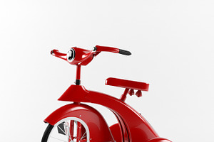 Bicycle Sky King 1936, a Cars & Vehicle 3D Model by Ksenia Zmey