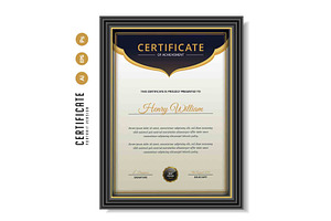 183. Modern Certificate Template