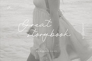 Great Storybook romantic font, a Handwritten Font by youdiful creation (Thumbnail 1 of 3)
