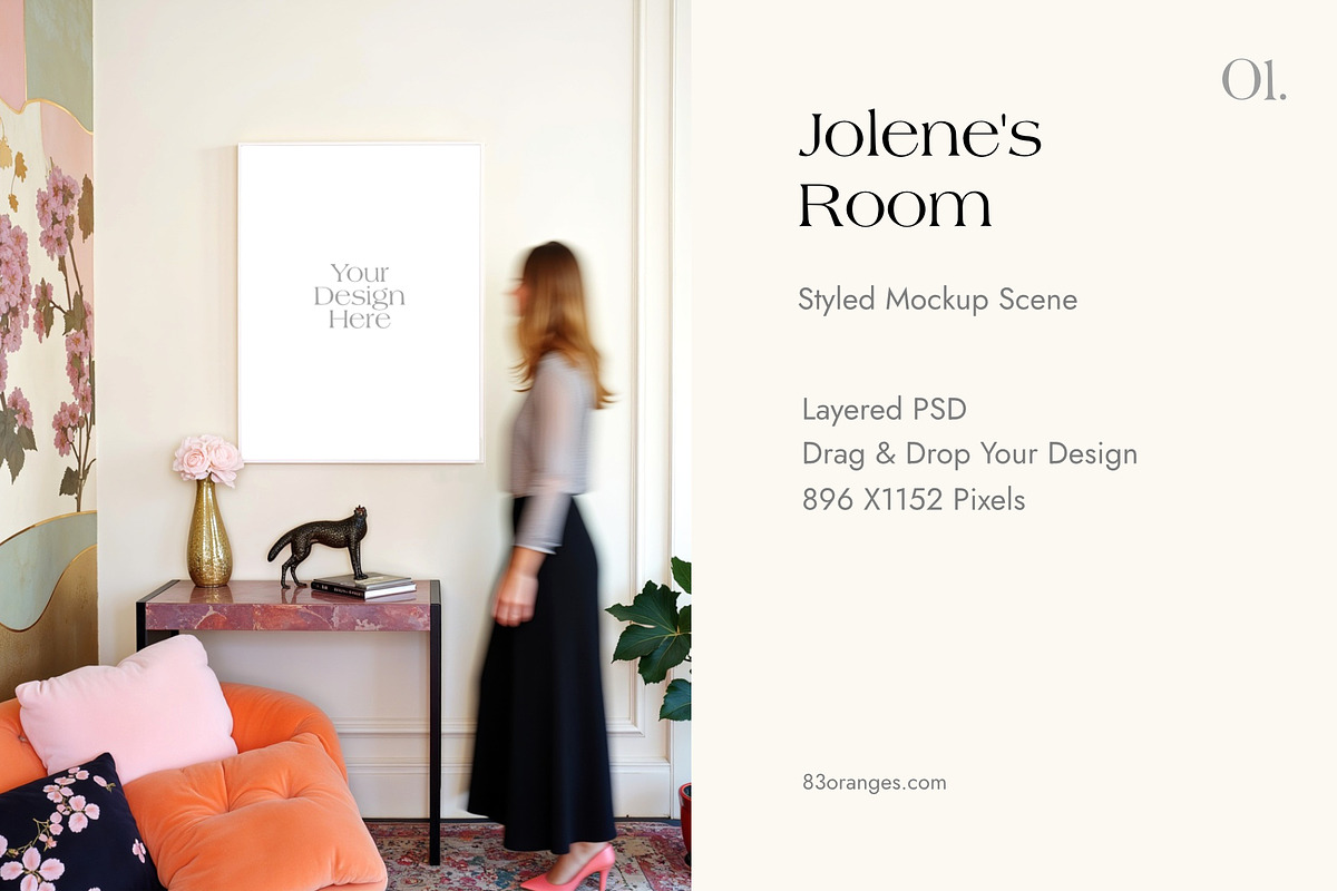 Styled Art Print Mockup 01, a Household Mockup by The Wall Art Mockup Shop (Photo 1 of 2)