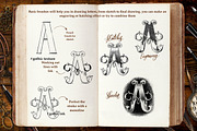 Victorian Lettering Creator Kit, a Brush Add-On by Letter Elfa Studio (Thumbnail 3 of 13)