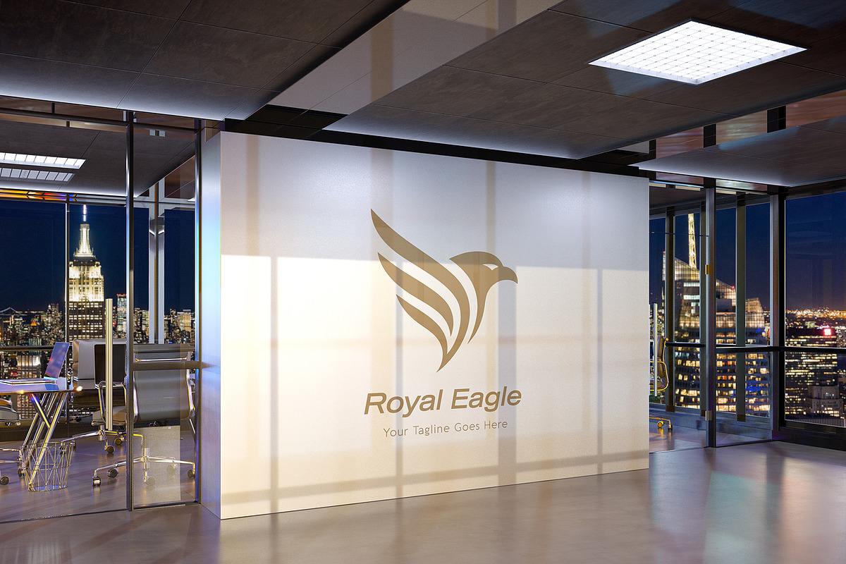 Modern Eagle Logo Template, a Branding & Logo Template by YUDesignStore (Photo 5 of 8)