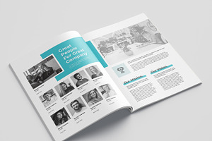 Annual Report Template, Brochure