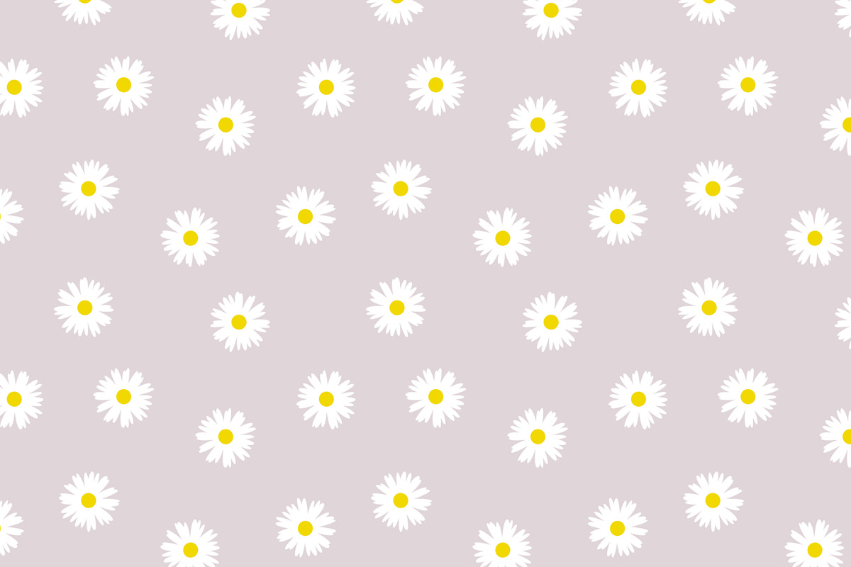 Daisy flowers, seamless patterns, a Pattern Graphic by Good Studio (Photo 3 of 15)