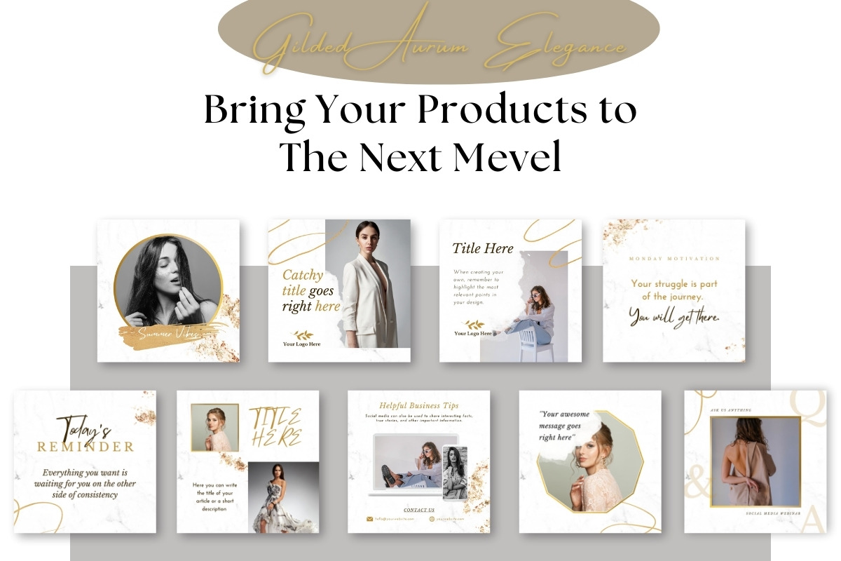 350+ Gilded Aurum Templates, a Social Media Template by ResumeFabs (Photo 2 of 6)