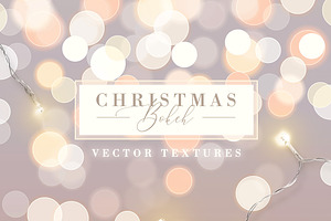 Christmas Bokeh Textures