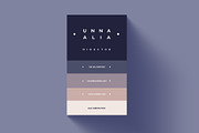 Unna Personal Business Card Template, a Business Card Template by Meknya (Thumbnail 6 of 7)