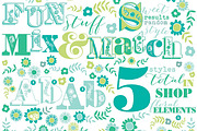 Anna Mae Shadowed Lowercase Font, a Serif Font by shawnanonna (Thumbnail 3 of 3)