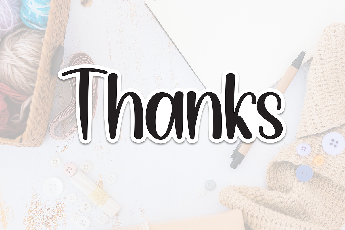 Handmade | Script Font, a Handwritten Font by Scratchones (Photo 8 of 8)