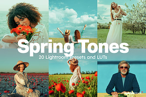 20 Spring Tones Lightroom Presets LU