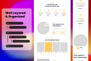 Healthcare Wireframe Website 27, a Wireframe Template by INSPR STD (Thumbnail 3 of 4)