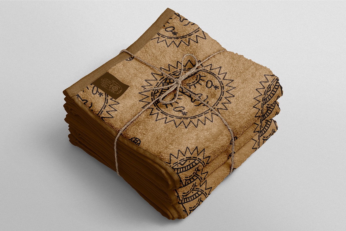 Tribe of the Sun. Boho collection, a Texture Illustration by katieromanoff_art (Photo 12 of 14)