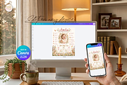 Wildflower First Birthday Milestone, a Marketing Template by KennedyStudio (Thumbnail 3 of 6)