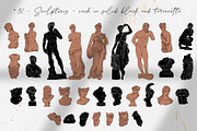 Antique greek beauty - designs kit, a Person Illustration by My Space Garden (Thumbnail 8 of 19)