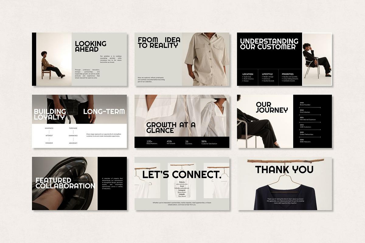 Luxury Brand Presentation Template, a Presentation Template by ShowUp! Studio (Photo 3 of 6)