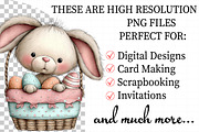 Funny Easter Basket Clipart, an Illustration by Daily.Designs (Thumbnail 2 of 8)