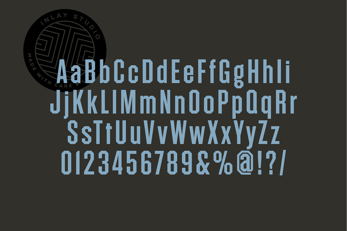 Brewton — Vintage Sans Display Font, a Sans Serif Font by Inlay Studio (Photo 7 of 8)