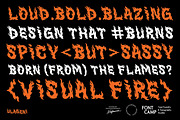 Ulageni Font (Serpent of Fire), a Symbol Font by Fontcamp Type Foundry (Thumbnail 7 of 9)