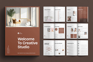 Welcome Book Magazine Template, a Magazine Template by E-Type