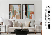 Abstract Strokes of Paint, a Decorative Illustration by Digital Art Creations (Thumbnail 5 of 7)