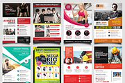 New-150 Multipurpose Flyers Bundle, a Flyer Template by AfzaalGraphics (Thumbnail 24 of 35)