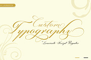 Laurente script, a Script Font by Slex Studio (Thumbnail 10 of 10)