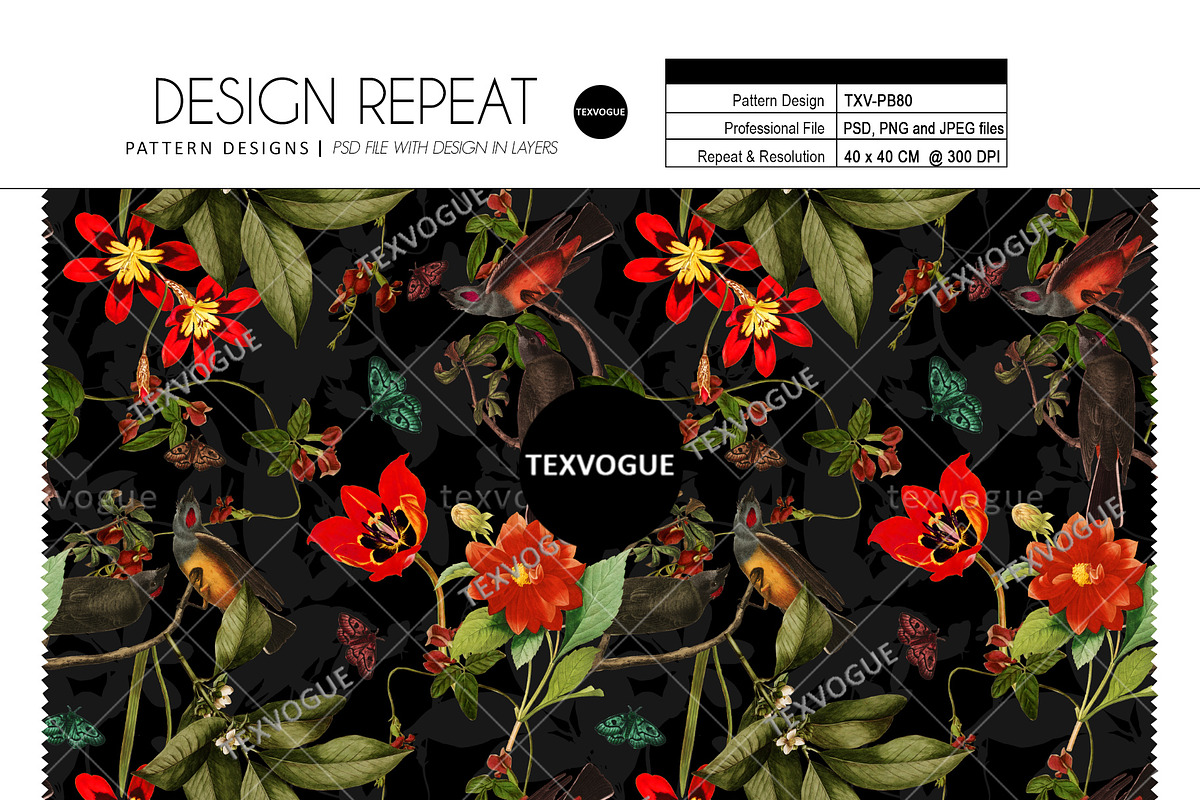 Exotic Pattern - Seamless Patterns, a Pattern Graphic by texvogue (Photo 2 of 14)