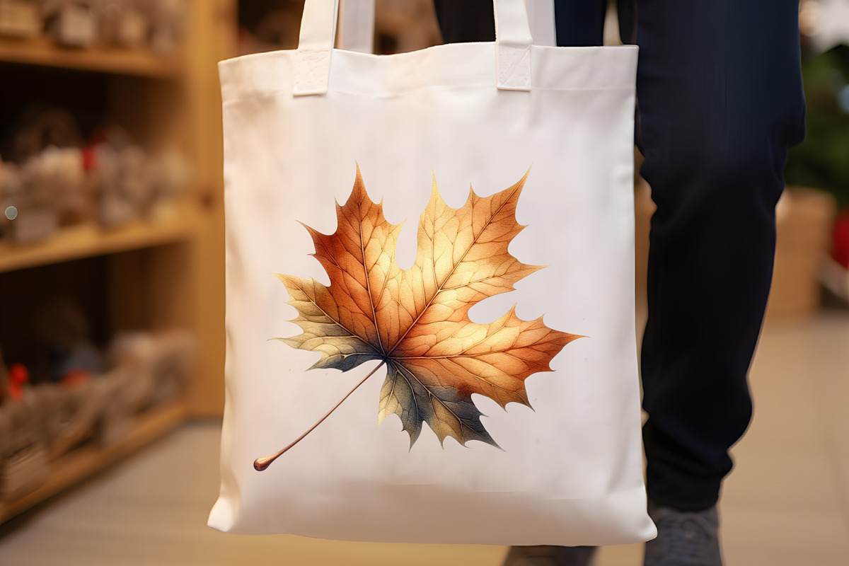 Watercolor Serene Autumn Day Clipart, an Illustration by Rose Art (Photo 4 of 7)