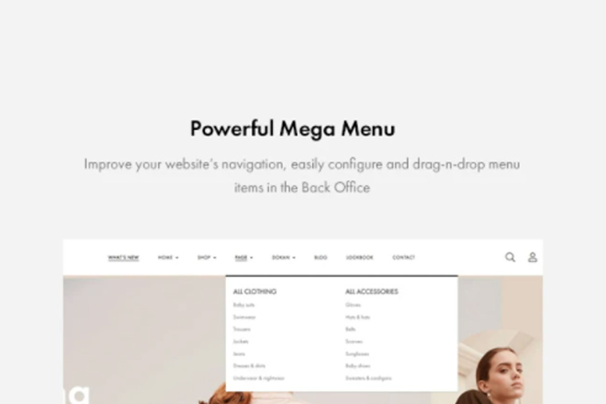 Leo Woncep High-End Women Fashion Pr, a Bootstrap Template by LeoTheme (Photo 7 of 13)