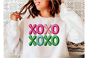 Valentine's Day Heart XOXO Png, XOXO, an Illustration by Designking (Thumbnail 1 of 6)