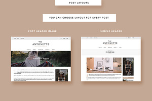 Antonette - WordPress Blog Theme