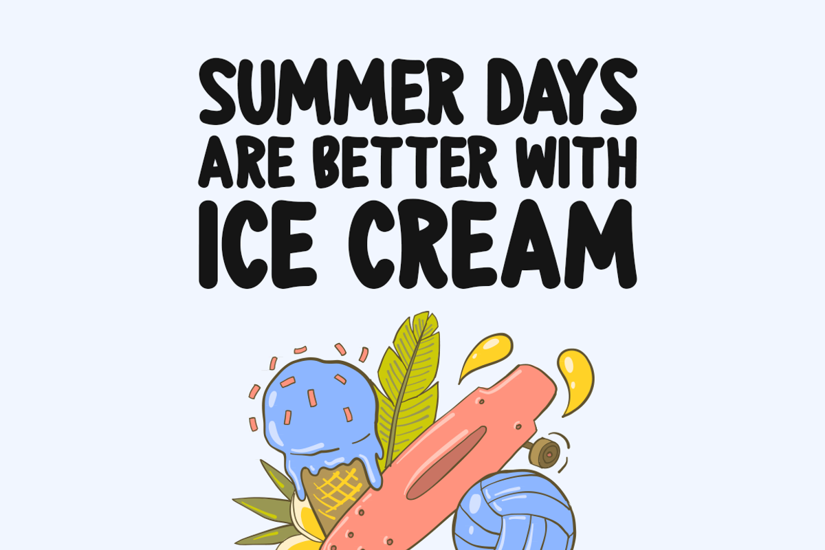 Endless Summer Typeface, a Handwritten Font by Seemly Fonts (Photo 2 of 5)
