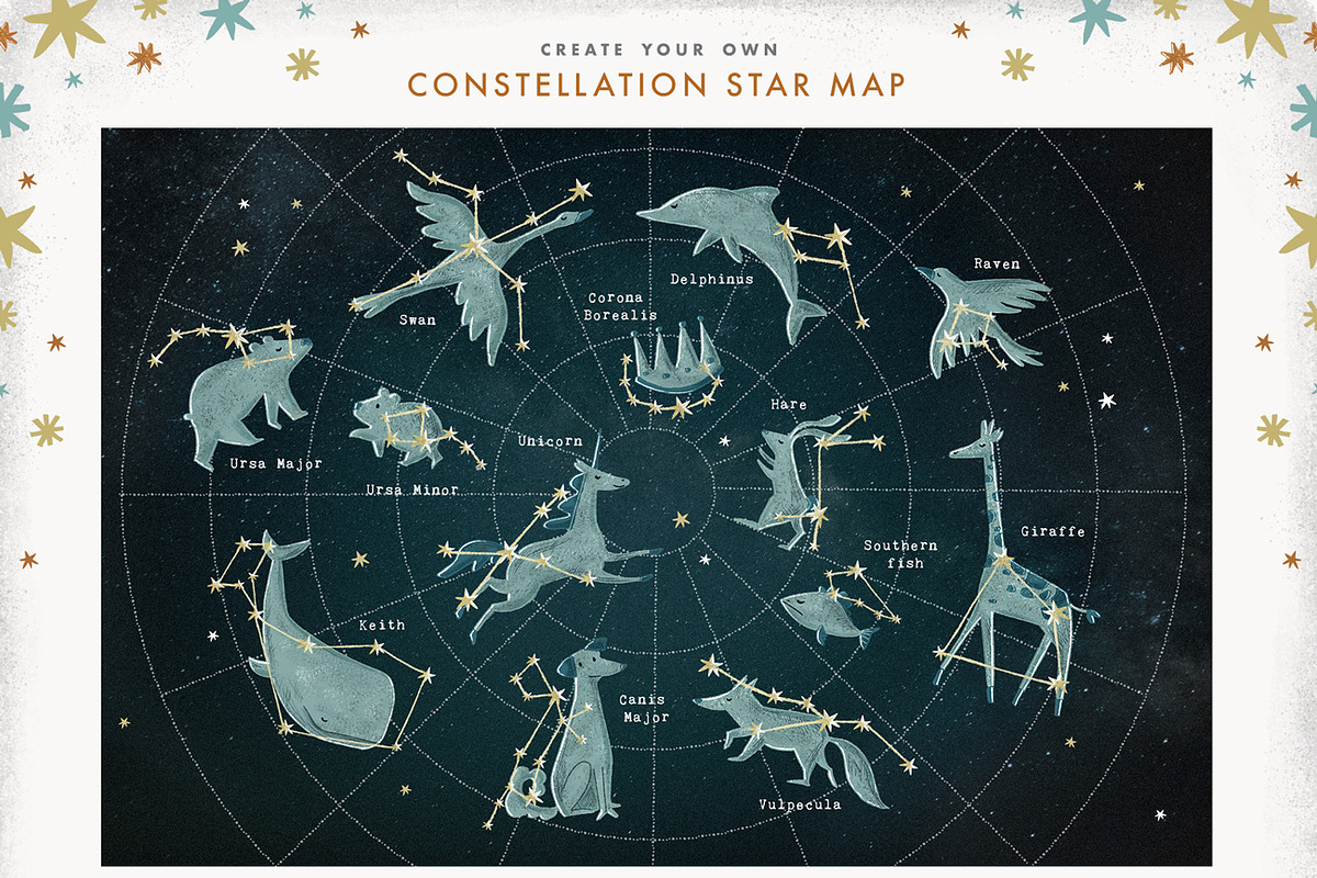 Space Travel Collection, a Decorative Illustration by Yeticrab (Photo 2 of 10)